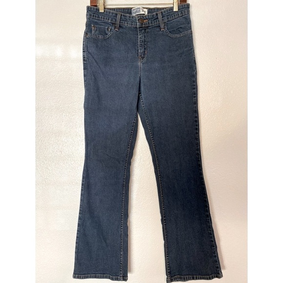 Signature Levi Strauss At Waist Bootcut Jeans Size 10L - Picture 1 of 8